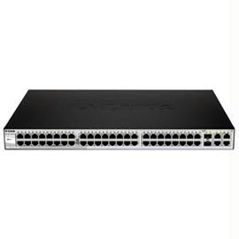 D-Link WEB Switch 48Port 10-100 2 Gigabit Copper 2 ComboSFP Business Restricted