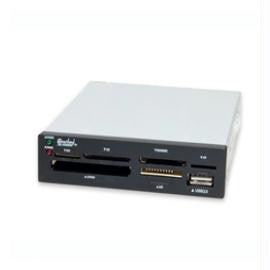 SYBA Accessory CL-CRD20036 3.5inch Drive Bay Internal Card Reader Black