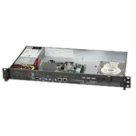 Supermicro Rackmount Case CSE-503L-200B 200W 1U Low Noise I-O 3.5inch Drive Bay Black