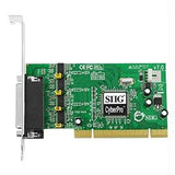 SIIG IO Card JJ-P04621-S7 Dual Porfile Quartet Serial 550 PCI Brown Box