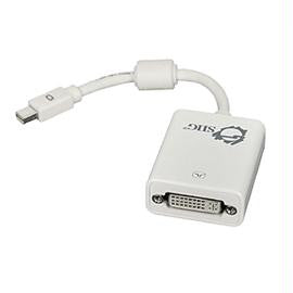 SIIG Accessory CB-DP0A11-S1 Mini DisplayPort to DVI Adapter Brown Box
