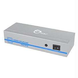 SIIG Accessory CE-VG0E11-S1 1x8 VGA Splitter Brown Box