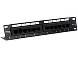 TRENDnet Network TC-P12C5E 12-port Cat. 5e RJ-45 1inch10inch Unshielded Patch Panel