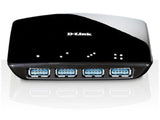 D-Link Network DUB-1340 SuperSpeed 4Port USB3.0 Hub Switch