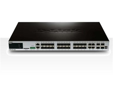 D-Link Network DGS-3620-28SC-SI xStack Managed 24-Port Layer 3 SFP Switch