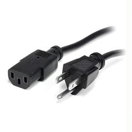 StarTech Cable PXT10115 15feet Computer Power Cord NEMA5-15P to C13
