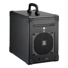 Lian-Li Case PC-TU200B Mini-ITX 1-0-(5) Aluminum USB3.0 Black