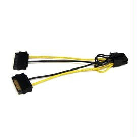 StarTech Accessory SATPCIEX8ADP 6inch SATA Power to 8 Pin PCI Express Video Card Power Adapter