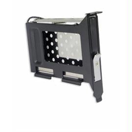 SYBA Storage SY-MRA25023 Black Panel Slot Mount Mobile Rack for 2.5inch Laptop SATA
