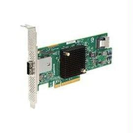 LSI Logic Controller Card H5-25434-00 SAS 9207-4i4e 4xInternal 4xExternal SAS-SATA 6G PCI Express Single