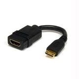 StarTech Cable HDACFM5IN 5inch High Speed HDMI with Ethernet HDMI to HDMI Mini-Female-Male