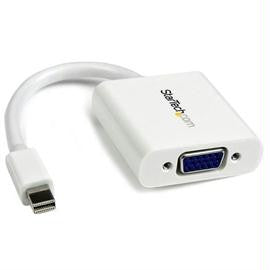 StarTech Accessory MDP2VGAW Mini DisplayPort to VGA Video Adapter Converter White