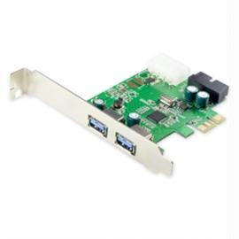 SYBA IO Card SD-PEX20139 USB3.0 PCI Express2.0 Card with 2 External ports and internal 19 pin