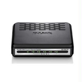 D-Link Network GO-SW-5G 5Port Unmanaged Gigabit Desktop Switch