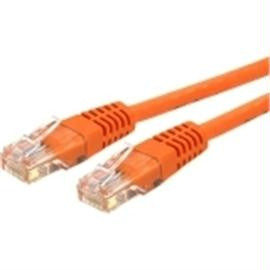 StarTech Cable C6PATCH25OR 25feet Cat6 Molded RJ45 UTP Gigabit Patch Orange