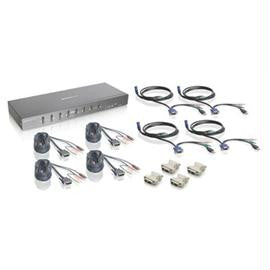 IOGEAR Network GCS1208KIT2 8Port DVI KVMP Switch Kit with VGA Support