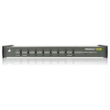 IOGEAR Network GCS1758KIT 8-Port KVM Switch MiniView Ultra+ with USB Cables
