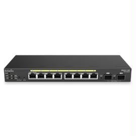 EnGenius Network EGS2110P 8-Port Gigabit Smart Switch with 2 SFP ports