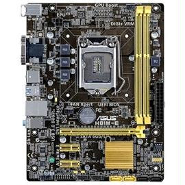 Asus Motherboard H81M-E Core i7-i5-i3 H81 LGA1150 16GB DDR3 PCI Express SATA USB microATX