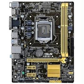 Asus Motherboard H81M-A Core i7-i5-i3 H81 LGA1150 16GB DDR3 PCI Express SATA USB microATX