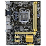 Asus Motherboard H81M-A Core i7-i5-i3 H81 LGA1150 16GB DDR3 PCI Express SATA USB microATX