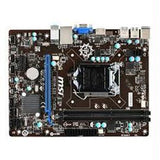 MSI Motherboard H81M-E33 Core i7 H81 LGA1150 DDR3 SATA PCI Express USB-VGA-HDMI microATX