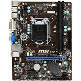 MSI Motherboard H81M-P33 Core i7 H81 LGA1150 DDR3 SATA PCI Express USB-VGA-DVI microATX