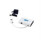 Hiro Network H50229 USB 3.0 to Ethernet 10-100-1000Mbps LAN Adapter with 3Port