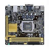 Asus Motherboard H81I-PLUS CSM Core i7-i5-i3 H81 LGA1150 16GB DDR3 PCI Express SATA USB Mini-ITX