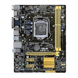 Asus Motherboard H81M-A-C-SI Core i7-i5-i3 H81 LGA1150 16GB DDR3 PCI Express SATA USB microATX Brown Box