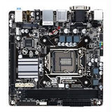 Gigabyte Motherboard GA-H81N Core i7-i5-i3 LGA1150 H81 DDR3 16GB PCI Express SATA USB Mini-ITX