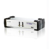 Aten Network CS1742 2Port DualView KVMP Switch with Audio Support Cables Included