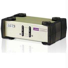 Aten Network CS82U 2Port USB-PS2 KVM with 2 Cables