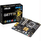 Asus Motherboard Q87T-CSM-C-SI LGA1150 Core i7-i5-i3 Q87 DDR3 PCI Express SATA HDMI-DisplayPort Thin Mini-ITX Brown Box
