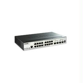 D-Link Network DGS-1510-20 SmartPro 16Port Switch with 2 SFP and 2 10GbE SFP+