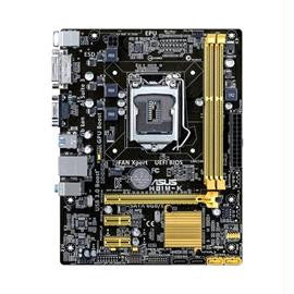 Asus Motherboard H81M-K Core i7-i5-i3 H81 LGA1150 16GB DDR3 PCI-Express SATA USB microATX