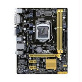 Asus Motherboard H81M-K Core i7-i5-i3 H81 LGA1150 16GB DDR3 PCI-Express SATA USB microATX