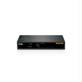 D-Link Network DES-1008P+ 8Port 10-100 Unmanaged Switch with 8 PoE+ Ports