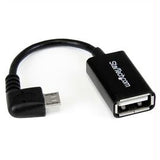 StarTech Accessory UUSBOTGRA 5inch Micro USB to USB On-The-Go Host Adapter Male-Female