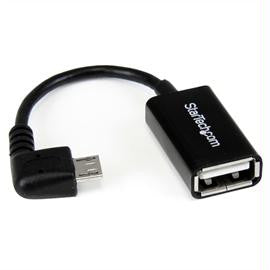 StarTech Accessory UUSBOTGRA 5inch Micro USB to USB On-The-Go Host Adapter Male-Female