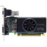 eVGA Video Card 02G-P3-3733-KR GT730 2GB DDR5 64Bit PCI Express 2.0 DVI-D-HDMI Low Profile