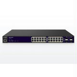 EnGenius Network EGS7228FP 24-Port Gigabit PoE+ L2 Managed Switch with 4 Dual-Speed SFP