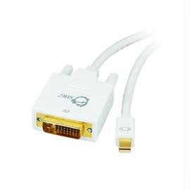 SIIG Cable CB-DP1C11-S1 6feet Mini DisplayPort to DVI Converter Cable Brown Box
