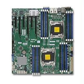 Supermicro Motherboard MBD-X10DRI-T-B LGA2011 E5-2600v3 C612 DDR4 PCI-Express SATA E-ATX Brown Box
