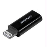 StarTech Accessory USBUBLTADPB 8pin Lightning Connector to Micro USB Adapter Black