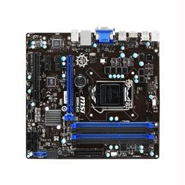 MSI Motherboard B85M-E45 Core i7 LGA1150 B85 DDR3 32GB SATA PCI-Express MicroATX