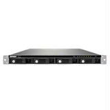 QNAP Network Attachment Storage TS-453U-RP-US 4Bay 1U Celeron Quad Core 2.0GHz 4GB DDR3 SATA 4xGbE
