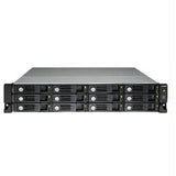 QNAP Network Attachment Storage TS-1253U-US 12Bay 2U Celeron Quad Core 2.0GHz 4GB DDR3 SATA Single PSU