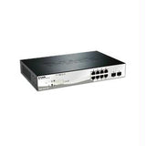 D-Link Network DGS-1210-10 Web Smart 8-Port Gigabit Switch with 2 SFP Slots