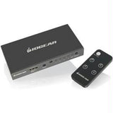 IOGEAR Accessory GHDSW4K4 4-Port 4K HDMI Switch with Remote